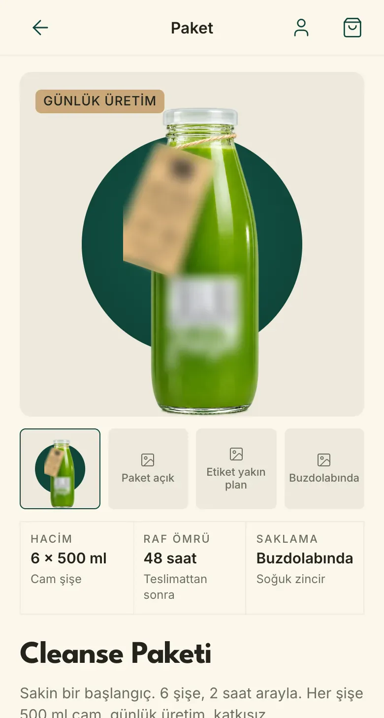 Product page.